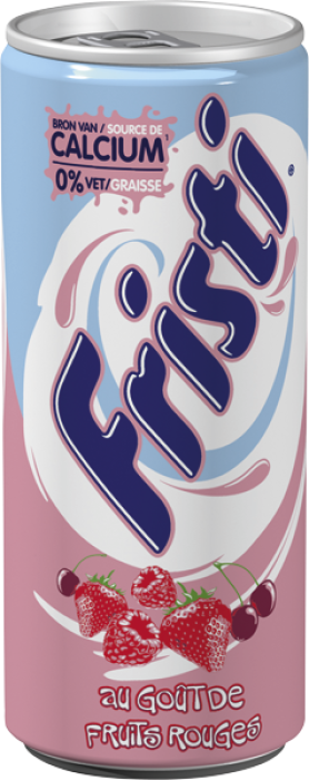 Fristi Rood Fruit Smaak Blikje 250 ml