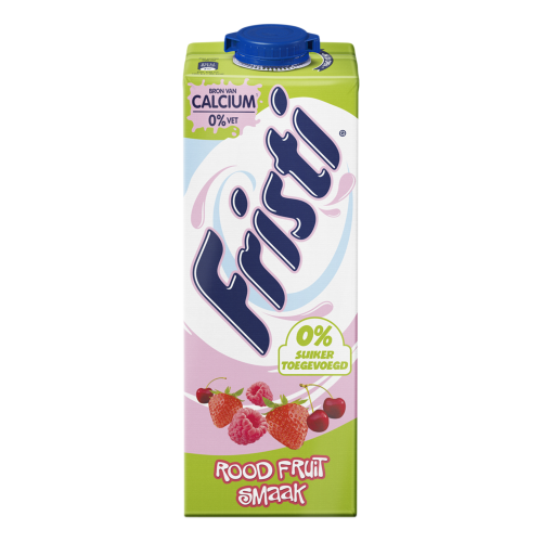 Fristi Rood Fruit Smaak 0% Suiker Toegevoegd 1 L